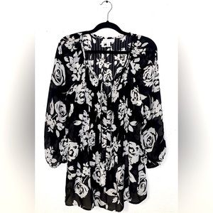 Charter Club Floral Blouse